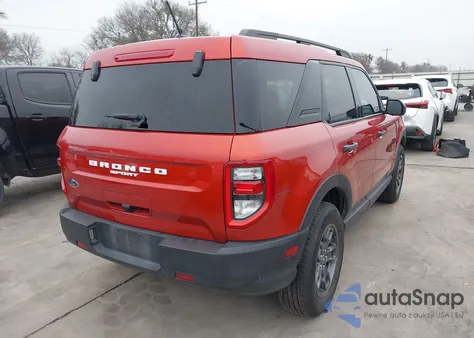 2024 Ford Bronco Sport Big Bend из США, поврежденный, VIN 3FMCR9B6XRRE43127